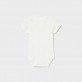 Body bumbac bebe Mayoral pentru fetita cu maneca scurta
