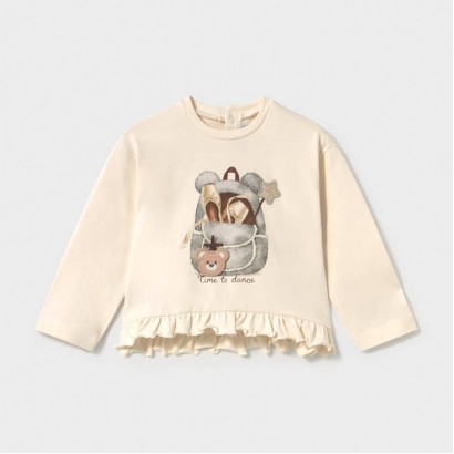 Bluza bebe Mayoral pentru fetita cu maneca lunga Play