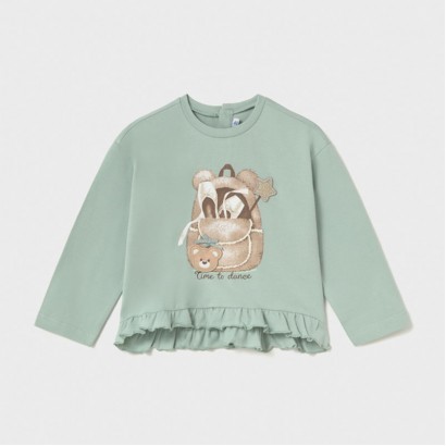 Bluza bebe Mayoral pentru fetita cu maneca lunga Play