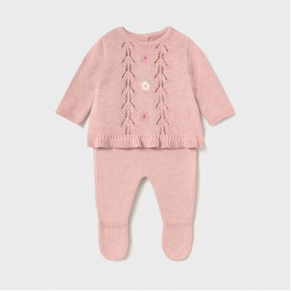 Set bebe Mayoral pentru fetita 2p tricotat