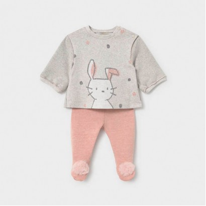 Set bebe Mayoral pentru fetita 2 p cu pantaloni