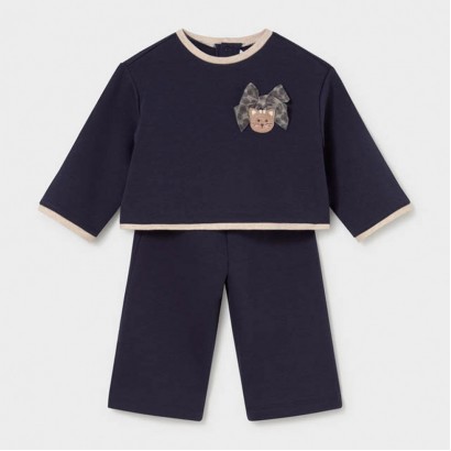 Set bebe Mayoral pentru fetita 2p cu pantaloni lungi
