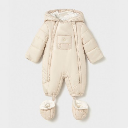 Salopeta de iarna bebe Mayoral unisex cu botosei