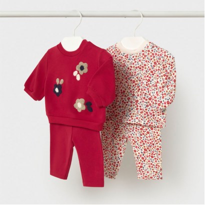 Set bebe Mayoral pentru fetita 4 p cu colanti