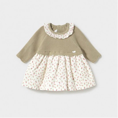 Rochita bebe Mayoral print colorat