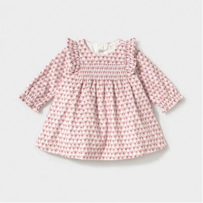 Rochita bebe Mayoral pentru fetita print colorat
