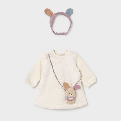 Rochita bebe Mayoral pentru fetita cu accesoriu