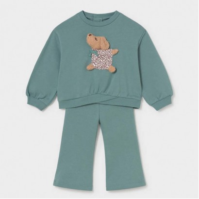 Set sport bebe Mayoral pentru fetita din 2 piese