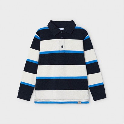 Bluza tip polo copii Mayoral in dungi late pentru baiat