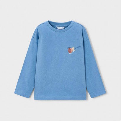 Bluza copii Mayoral pentru baiat cu inscriptie Turn up