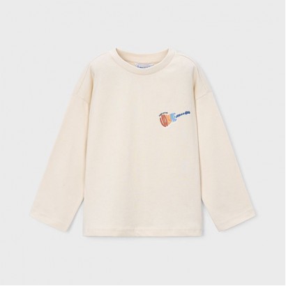Bluza copii Mayoral pentru baiat cu inscriptie Turn up