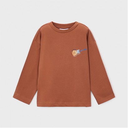 Bluza copii Mayoral pentru baiat cu inscriptie Turn up