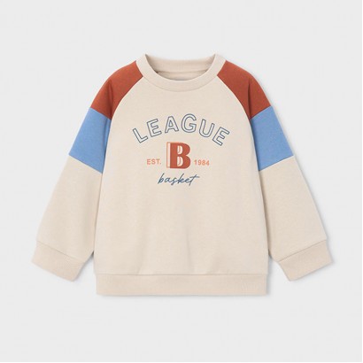 Bluza copii Mayoral pentru baiat cu inscriptie League