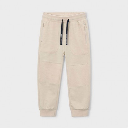 Pantaloni sport copii Mayoral pentru baiat cu sireturi si fermoare