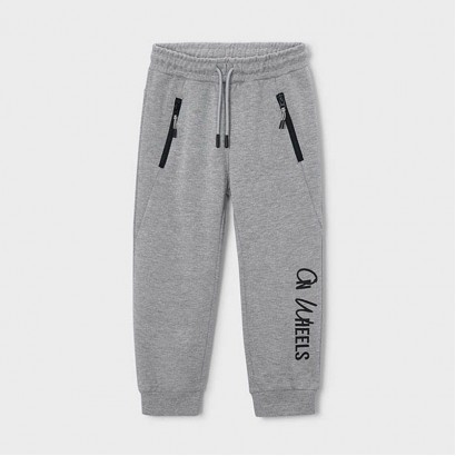 Pantaloni sport copii Mayoral pentru baiat cu inscriptie