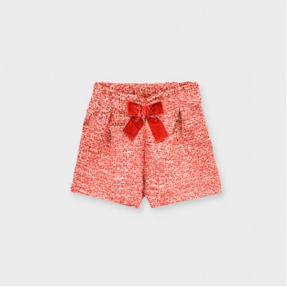 Pantaloni scurti copii Mayoral pentru fata cu design de efect