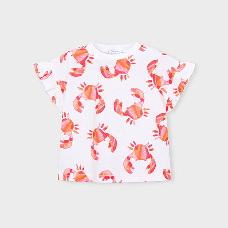 Tricou copii Mayoral pentru fata cu print