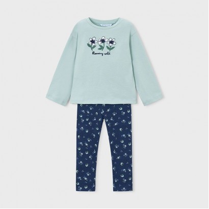 Set copii Mayoral pentru fata 2p colanti si bluza