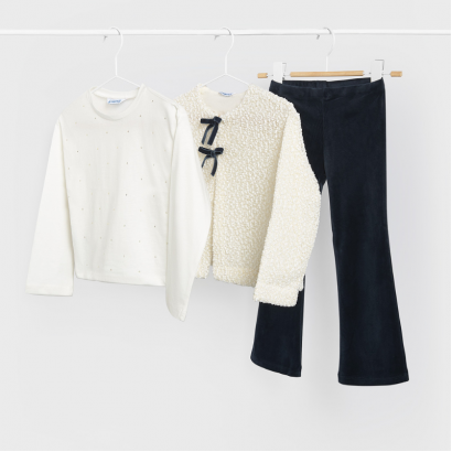 Set copii Mayoral pentru fata cu cardigan