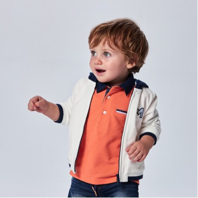 Tricou polo bebe Mayoral