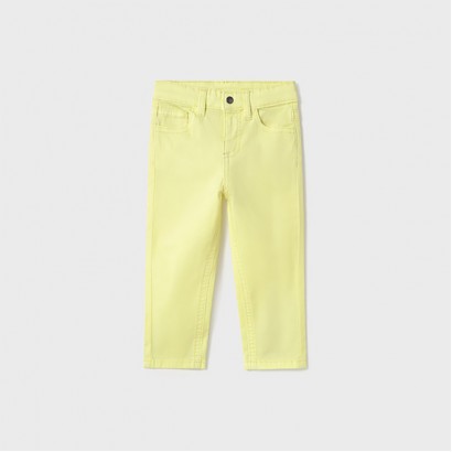 Pantaloni slim bebe Mayoral pentru baiat cu emblema marcii