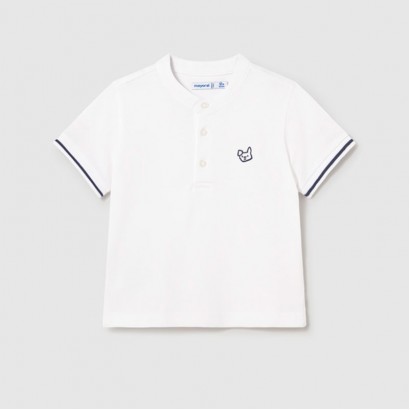 Tricou bebe Mayoral pentru baiat cu nasturi