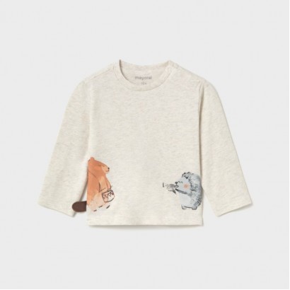 Bluza bebe Mayoral pentru baiat cu imprimeu de joaca