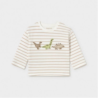 Bluza bebe Mayoral pentru baiat cu broderie cu maneca lunga