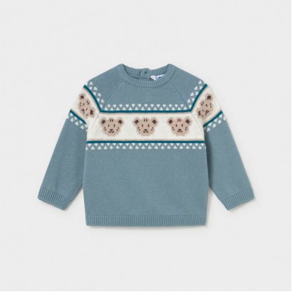 Pulover bebe Mayoral pentru baiat jacquard