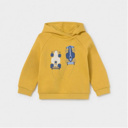 Pulover bebe Mayoral pentru baiat cu gluga