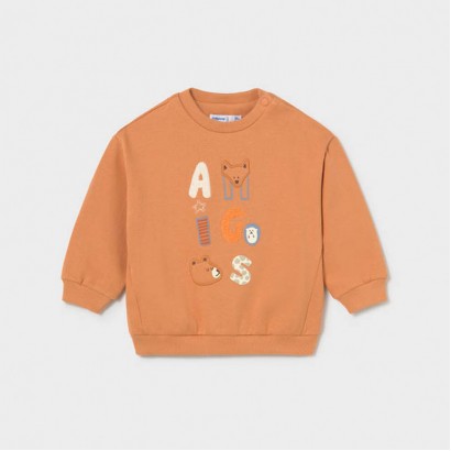 Pulover bebe Mayoral pentru baiat cu aplicatie brodata
