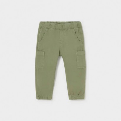 Pantaloni bebe Mayoral pentru baiat tip cargo