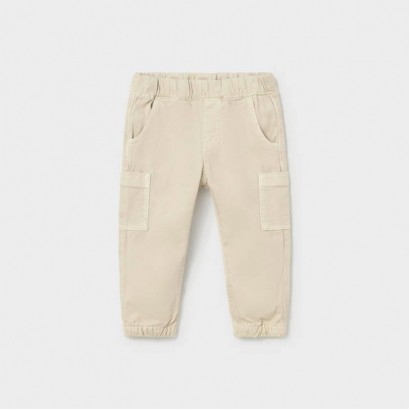 Pantaloni bebe Mayoral pentru baiat tip cargo