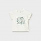 Tricou bebe cu broderie Mayoral pentru fetita