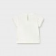 Tricou bebe cu broderie Mayoral pentru fetita