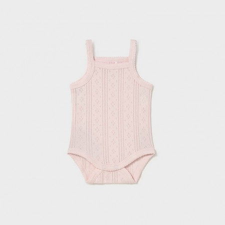 Body bebe Mayoral pentru fetita fara maneci
