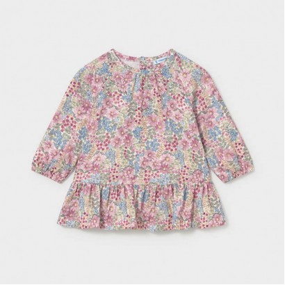 Rochita bebe Mayoral cu print floricele