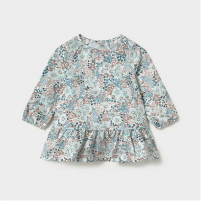 Rochita bebe Mayoral cu print floricele
