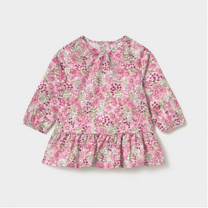 Rochita bebe Mayoral cu print floricele