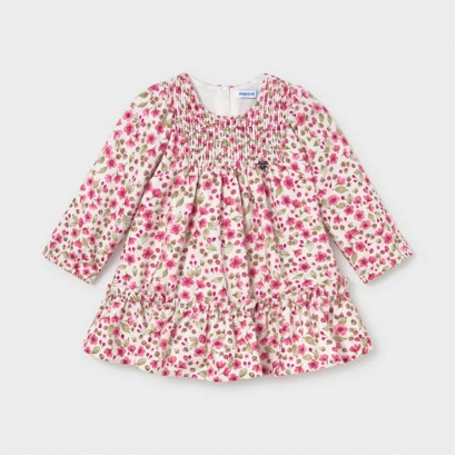 Rochita bebe Mayoral pentru fetita cu print colorat