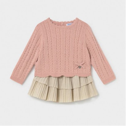 Set bebe Mayoral pentru fetita fusta si pulover