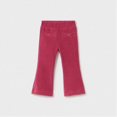 Pantaloni bebe Mayoral pentru fetita catifea rips