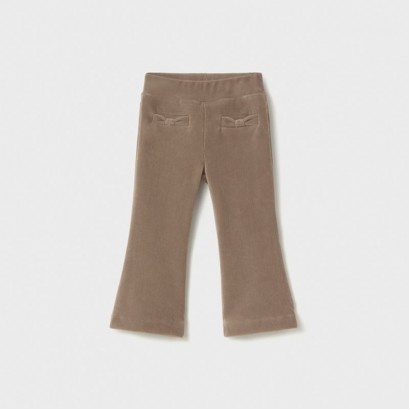 Pantaloni bebe Mayoral pentru fetita catifea rips