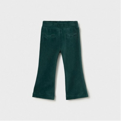 Pantaloni bebe Mayoral pentru fetita catifea rips