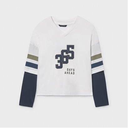Bluza copii Mayoral pentru baiat cu maneci duble