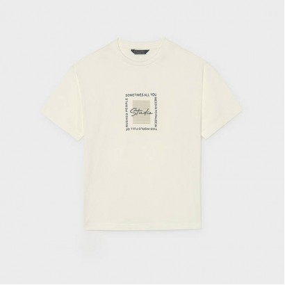 Tricou copii Mayoral pentru baiat cu imprimeu in relief