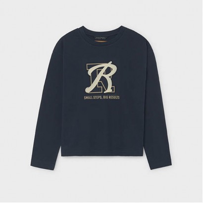 Bluza copii Mayoral pentru baiat cu motive in relief