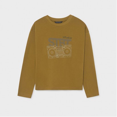 Bluza copii Mayoral pentru baiat cu motive in relief