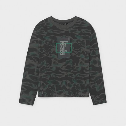 Bluza copii Mayoral pentru baiat cu desen de efect
