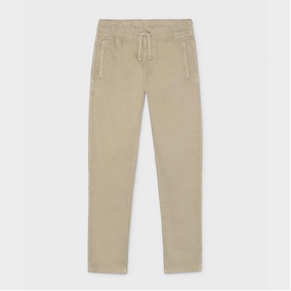 Pantaloni copii Mayoral pentru baiat cu elastic si cu sireturi